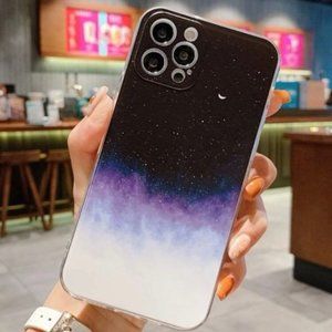 Space Purple Galaxy iPhone 12 Pro Max Case